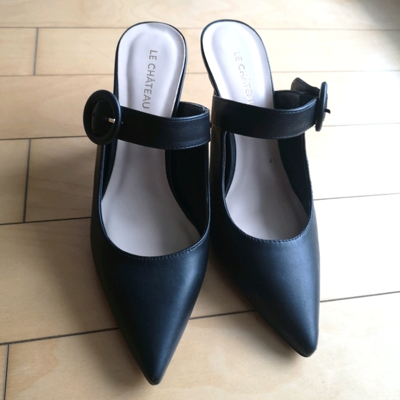 Le Chateau Pointy Toe Mary Jane Mule - Picture 2 of 4